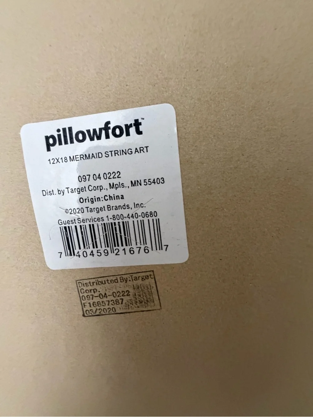 Pillowfort mermaid string